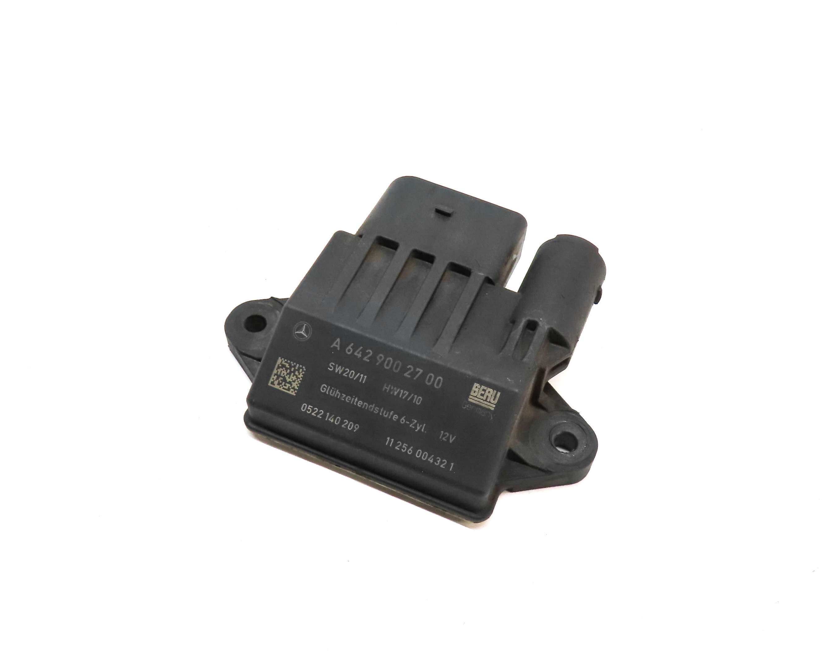 07-13 MERCEDES E320 E350 GL350 ML350 S350 R320 R350 DIESEL GLOW PLUG MODULE — exact item pictured